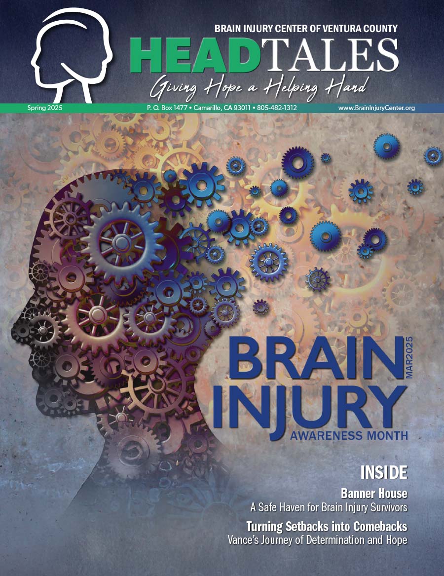 Thumbnail graphic of the Spring 2025 Newsletter:
Brain Injury Awareness Month – Click to open.
